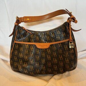 Dooney & Bourke Dark Brown Monogram Purse